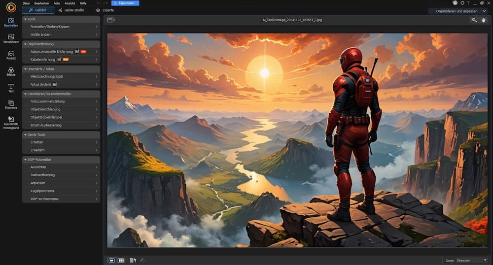 PhotoDirector - Das beste kostenlose All-in-one Bildbearbeitungsprogramm für Mac